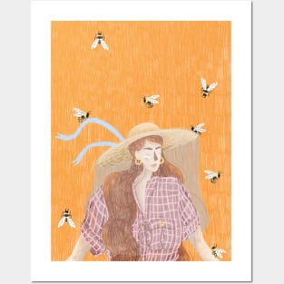 Beekeeper Lady Posters and Art